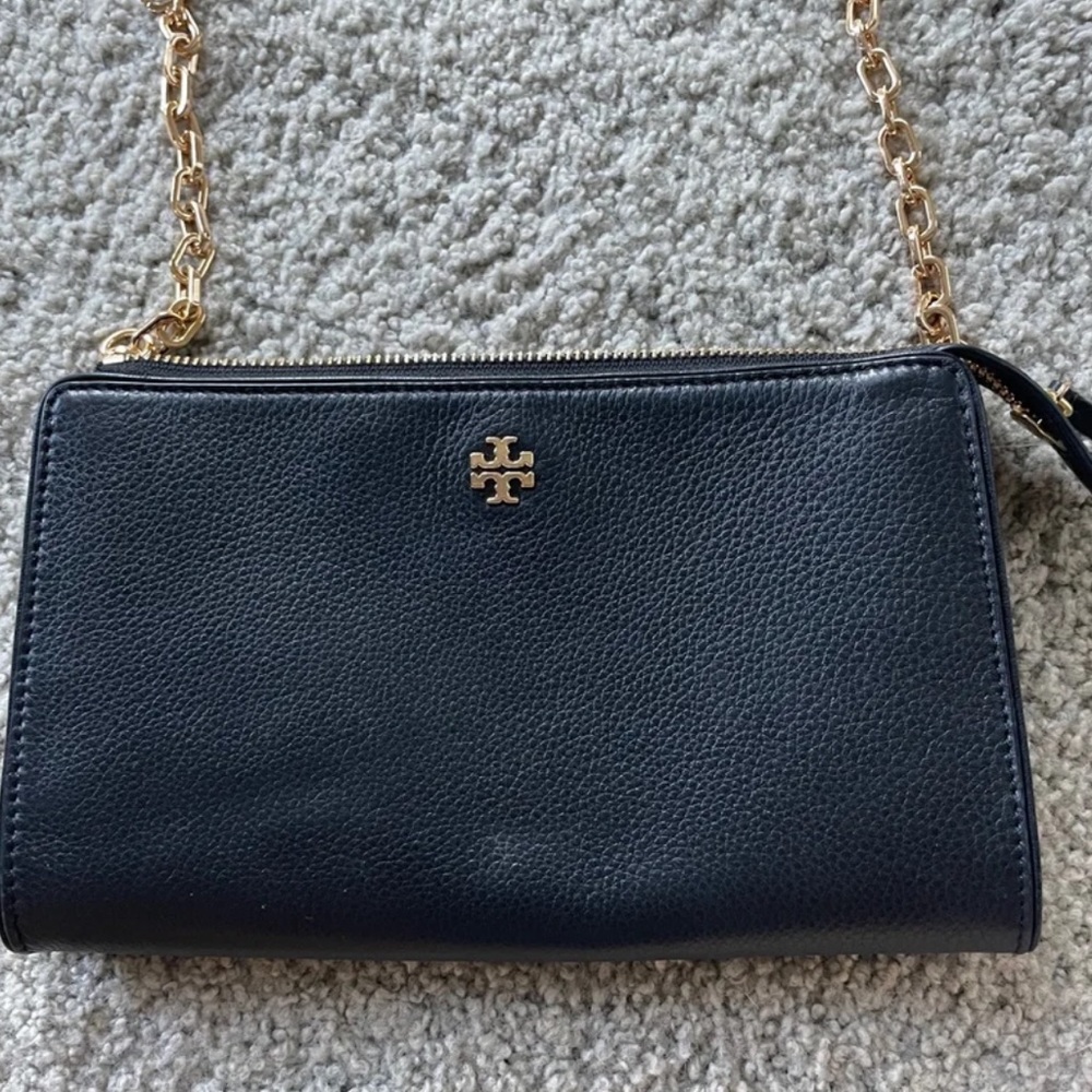 Tory Burch Gold Chain Crossbody Bag